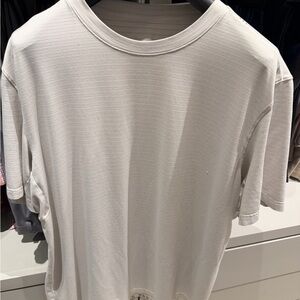 lululemon athletica Textured White Tee